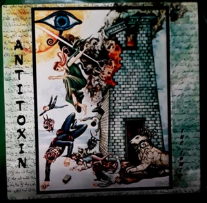 Antitoxin "The Tower" 12" Clear Yellow Vinyl Lp Thrash HC Metal TPC rec's Ger'88 - Picture 1 of 22