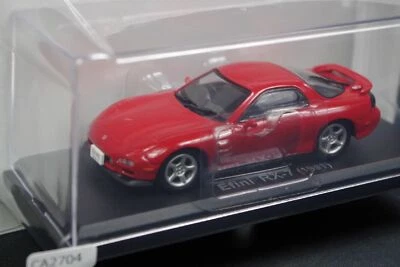 Mazda Efini RX-7 1991 Red 1/43 Scale Box Mini Car Display Diecast Vol 78 - Image 1 of 4