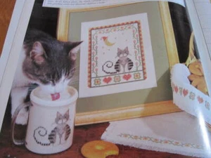 Cross Stitch Patterns Polly Carbonari Bears Deer Sampler, Anne Stanton Cat, Hen - Picture 1 of 12