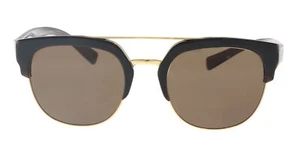 Dolce & Gabbana DG4317 31578G Black Gradient Square Sunglasses - Picture 1 of 5
