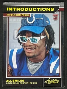 ANTHONY RICHARDSON 2023 Panini Introduzioni Assolute Inserto Rookie RC | Colts - Foto 1 di 2