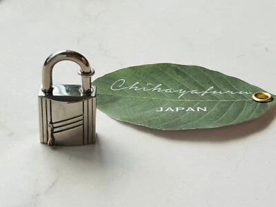 HERMES Cadena Bag Charm Padlock Limited Edition select Gold Silver Next Day Ship - Image 1 of 4