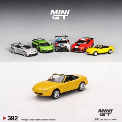 MINI GT MINIGT 1:64 Mazda Miata MX-5 Alloy Die-Cast Vehicle Display Model Car #392 LHD