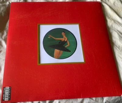 Kanye West My Beautiful Dark Twisted Fantasy triple vinyl LP, reissue Foto 1 de 4