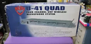 NADY U 41 FOUR CHANNEL UHF MICROPHONE SYSTEM - Picture 1 of 5