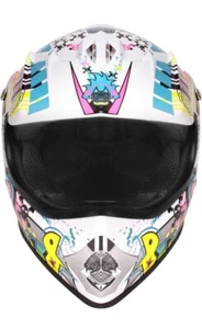 Youth Motocross Offroad Street Dirt Bike Helmet for Kids 8-14 with Goggles.SizeM - Picture 1 of 11