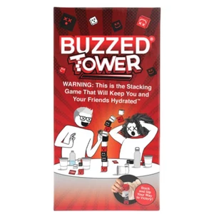 361697 BUZZED TOWER THE DRINKING STACKING TOWER GAME PARTY ADULT GAME AGES 21+ - Bild 1 von 1