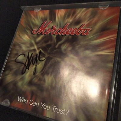 SIGNED Morcheeba - Who Can You Trust? CD autograph - Image 1 of 3