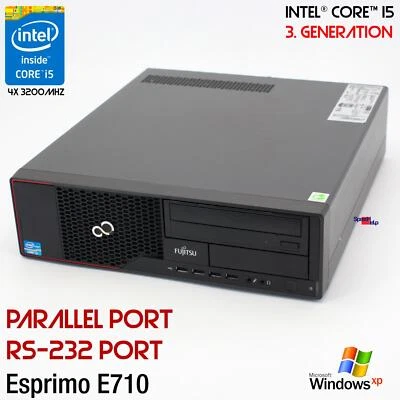 PC Computer Fujitsu Esprimo E710 D3161 Intel Core i5 4GB 80 Parallel Windows XP - Image 1 of 4