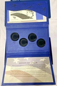 *BOX ONLY/NO COINS* 2014 50th Anniversary Kennedy Half Dollar Silver 4 Coin Set - Picture 1 of 2