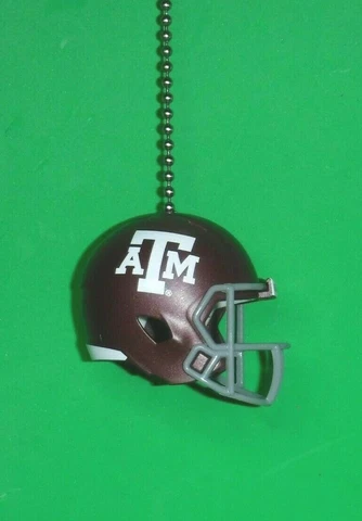 Texas A & M AGGIES FOOTBALL HELMET  CEILING FAN PULL CHAIN Cover