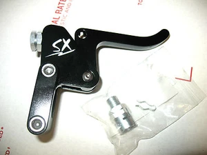 SX Billet Finger Throttle Lever SeaDoo BLACK with Adapter ROTAX Wave runner ski - Picture 1 of 3