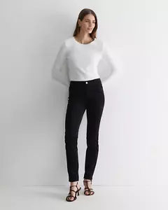 SPORTSCRAFT CLEO VELVET PANTS BLACK SLIM LEG SIZE 10 RRP $149 - Picture 1 of 5