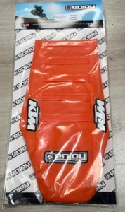 Enjoy Manufacturing KTM Sitzbezug SX 50 2024 - 2025 geripptes Logo, komplett orange - Bild 1 von 4