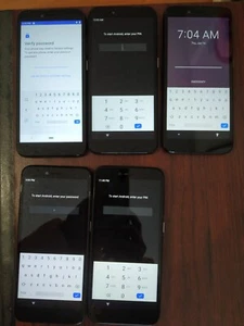 Lot of 5 Coolpad Legacy S CP3648A 16GB Black ( Sprint ) For parts - Picture 1 of 19
