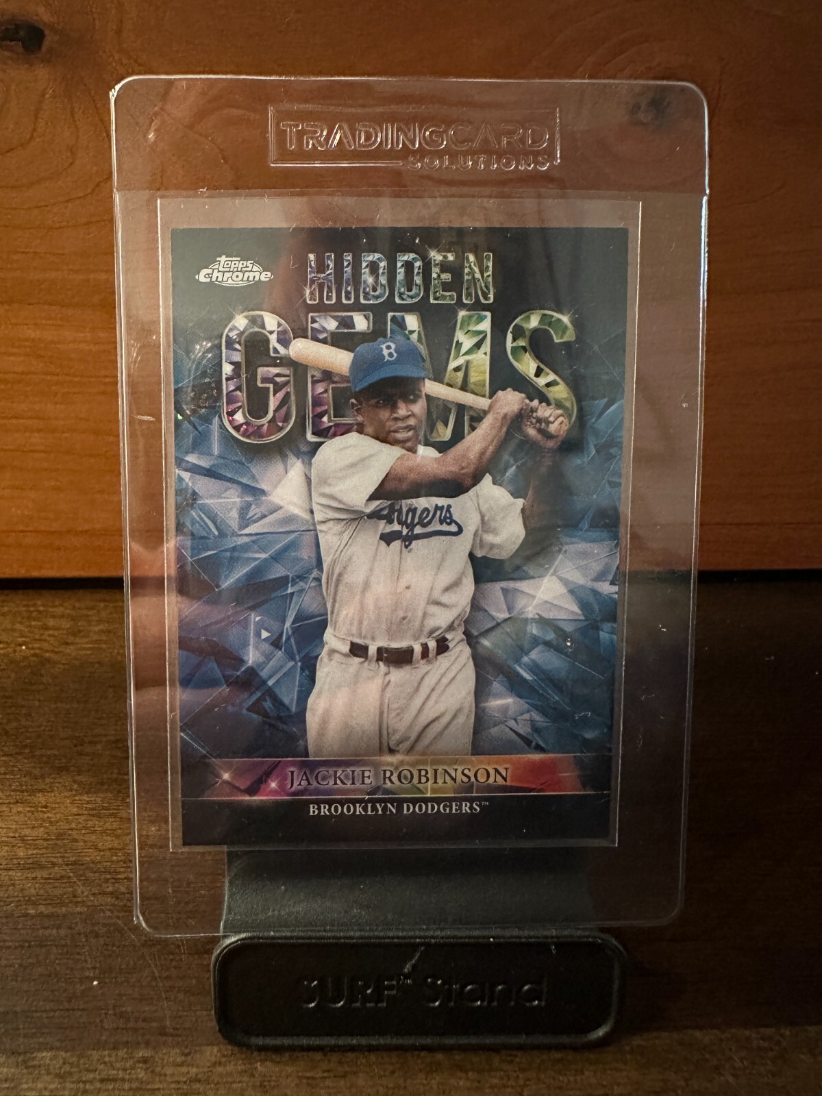JACKIE ROBINSON 2023 Bowman Topps Chrome HIDDEN GEMS Super Short Print SSP rare!