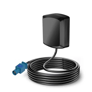GPS Active Antenna FAKRA (Z) male 5m Aerial suitable for DACIA BMW VW OPEL FORD - Picture 1 of 7