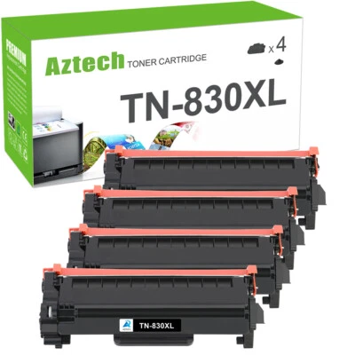 TN830XL Toner Cartridge fits for Brother TN830 XL DCP-L2647DW HL-L2405W LOT - Image 1 of 4