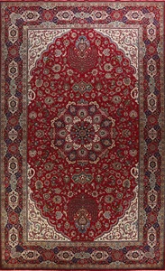Vegetable Dye Wool Medallion Traditional Hand-knotted Vintage Large Rug 10x17 - Picture 1 of 21