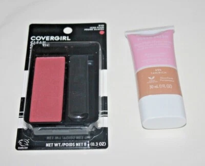 COVERGIRL CLEAN CLASSIC COLOR BLUSH #510 + CLEAN FRESH #590 LOT OF 2 SEALED  - Image 1 of 2