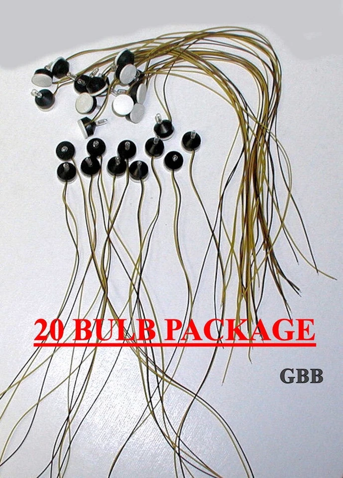 20 PEEL & STICK LIGHTS - ALL SCALE STRUCTURES Model Power New 510-20 - Image 1 of 1