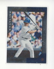 2003 Donruss Team Heroes Stat Line #110 Bobby Hill Cubs /20