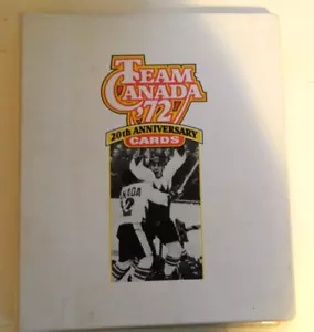 Juego de 107 cartas de hockey Team Canada 72 20 aniversario. - Imagen 1 de 12