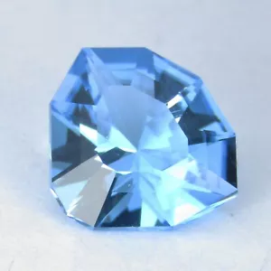 2.62Cts Winning Natural Swiss Blue Topaz Fancy Precision Cut Loose Gem VDO - Picture 1 of 4