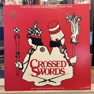 [OST]~EXC LP~CROSSED SWORDS~Original Soundtrack~Maurice Jarre~[1978~WB]~PROMO~ - Picture 1 of 5