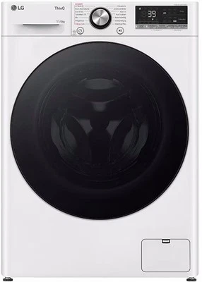 LG W4WR70E6Y 11kg/ 6 kg Stand Waschtrockner, 60 cm breit, 1400 U/Min, WLAN, Kind - Bild 1 von 4