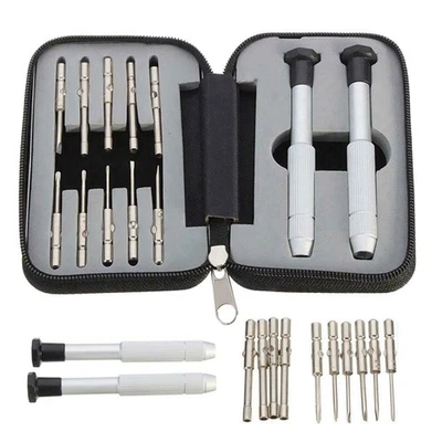 Kit de 12 piezas de destornillador de tuerca Cartier C decoración gafas de sol sin montura herramienta de gafas de colección Foto 1 de 4