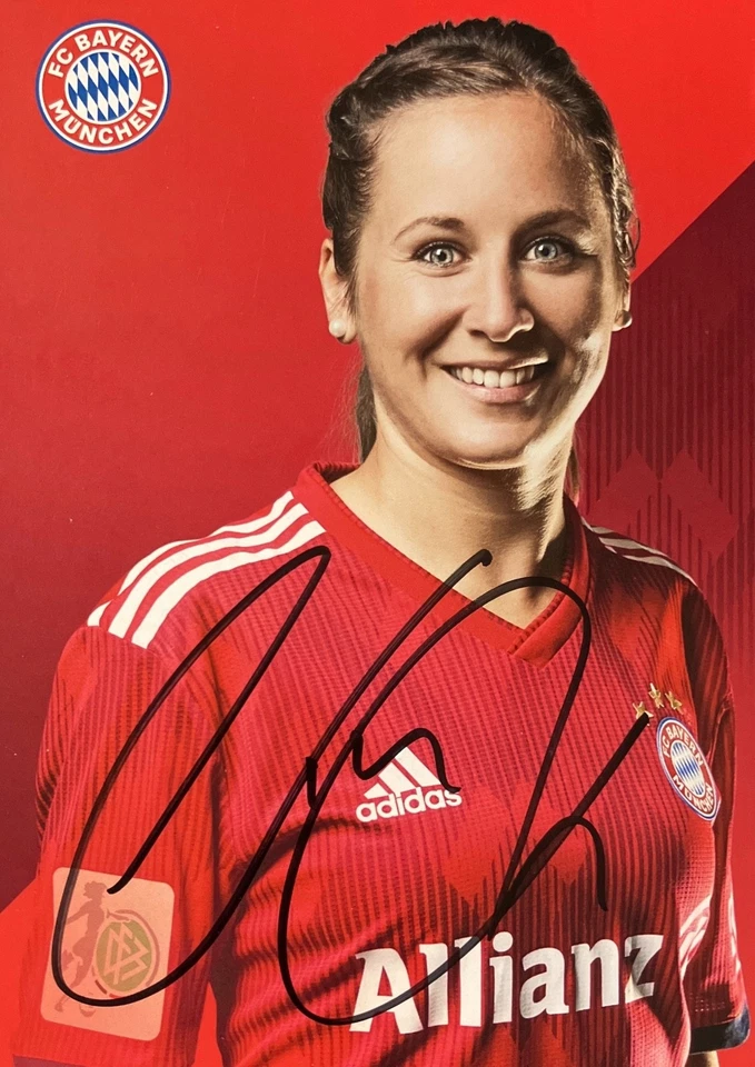 Autógrafo Nicole ROLSER FC Bayern 18/19 U15-U20 jugadora nacional alemana xyz - Imagen 1 de 1