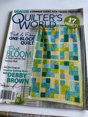 quilters world magazine July 2020 - Image 1 of 2