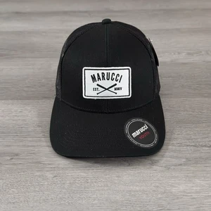 Sombrero de Camionero Marucci Pro Series Talla Juvenil Snapback Negro Malla Estructurada Espalda - Imagen 1 de 9