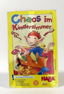 Chaos im Kinderzimmer Kinderspiel HABA vollständig Spiel Gesellschaftsspiel  - Bild 1 von 2