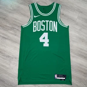 JRUE HOLIDAY Boston Celtics Pro Cut Jersey 48 +4 Nike Icon Authentic Team Game - Picture 1 of 6