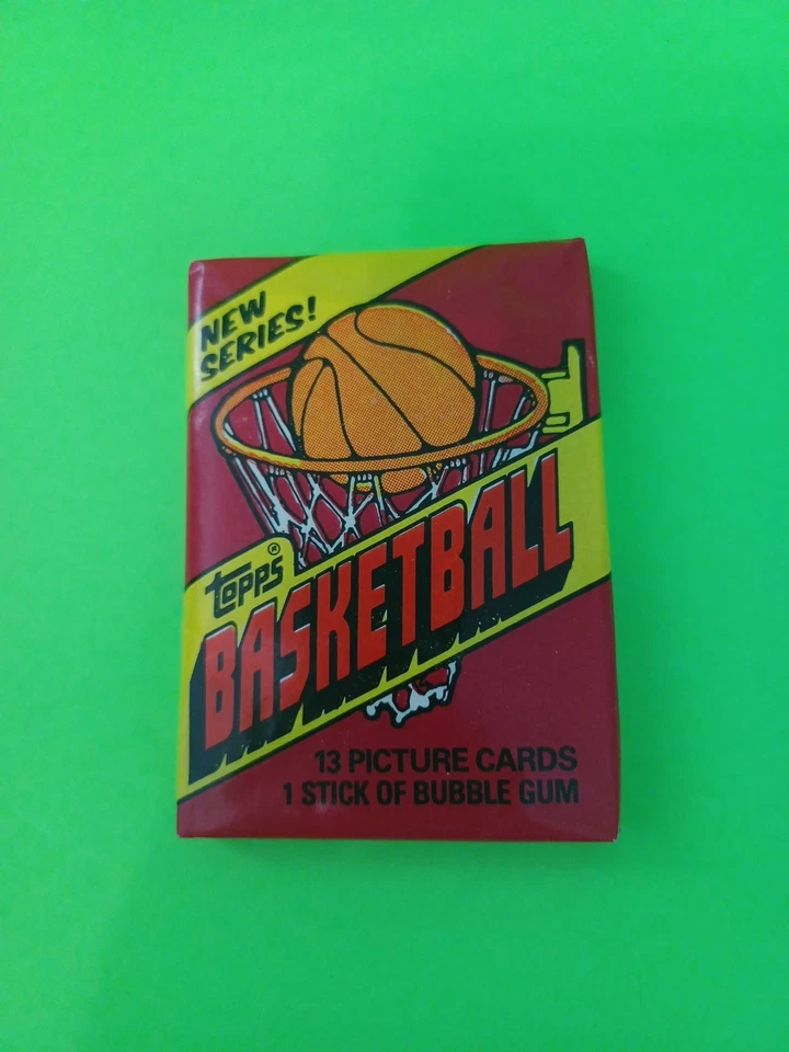 1981 - 1982 年 Topps 篮球蜡包 Larry Bird, Magic, Mchale 工厂封装  — 第 1/4 张图片
