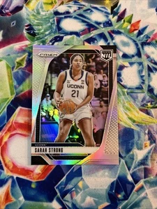 2024-25 SARAH STRONG UCONN PRIZM SILVER - Picture 1 of 7