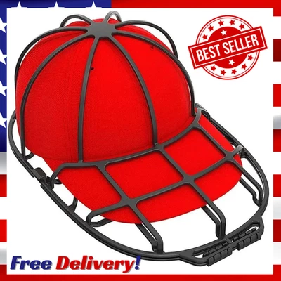 Black Hat Washer Baseball Cap Cleaner Machine Washing Cage Holder/Frame 1 PACK