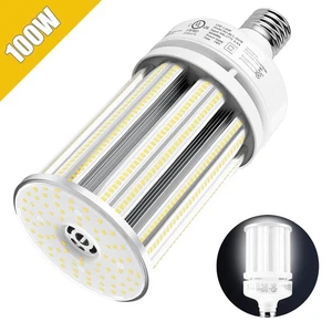 100W LED Corn Cob Retrofit Bulb Lights E39 15000lm 6000K Warehouse Shop Lighting - Picture 1 of 12