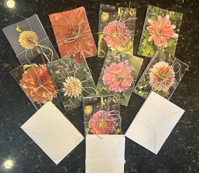 Dahlia Photography Blank 4x6” Note Cards- Matte Finish - Image 1 of 4