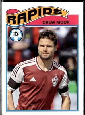 2013 Topps MLS 1978 English Footballer Drew Moor #EPL-DM - Image 1 of 2
