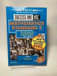 Excel Success One HSC Mathematics Standard 2 / Q&A 2011-2019 / 2020 Ed - Picture 1 of 8