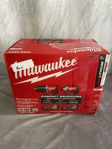 Milwaukee M18 18V Lithium-Ion Compact Drill/Impact Combo Kit (2-TOOLS) 3692-22CT - Picture 1 of 5