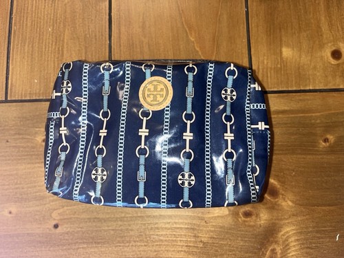 Tory Burch custodia per cosmetici in tela rivestita