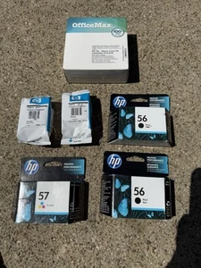 Confezione Cartucce Inkjet Originali HP 56 Nero e 57 Colori Sigillate SCADUTE - Foto 1 di 7