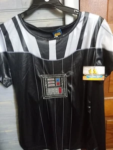Darth Vader Star Wars Shirt W/cape-Adult L/XL-Great For Halloween-Cosplay-Fun - Picture 1 of 7