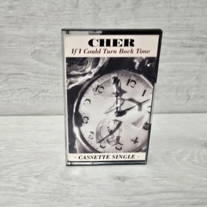 CHER - If I Could Turn Back Time CASSETTE SINGLE - Original 1989 UK Issue Geffen - Picture 1 of 5