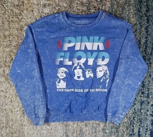 Pink Floyd Damen Sweatshirt blau mit Grafik Gr. S - Bild 1 von 7