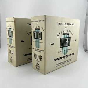 The History Of The House Sound Of Chicago 15 CD 2 Box Set Import 1988 Rare Vtg - Picture 1 of 17